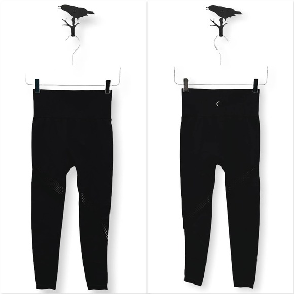 Zyia Active Legging Womens XS Black Angle Performance Hi Rise 7/8 Athletic Yoga - Picture 10 of 10